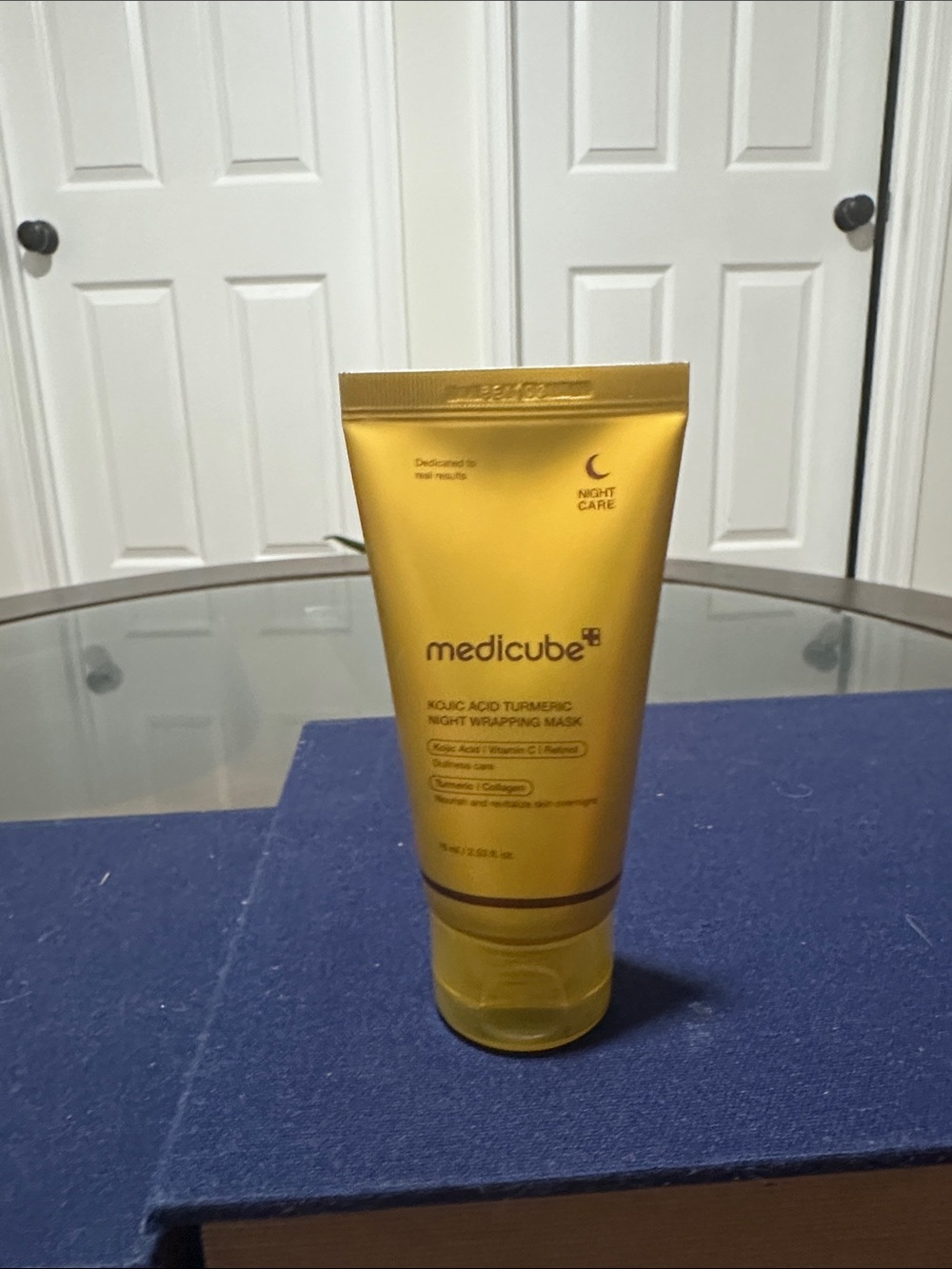 Medicube Night Wrapping Mask – Gold Nourishing Turmeric Treatment